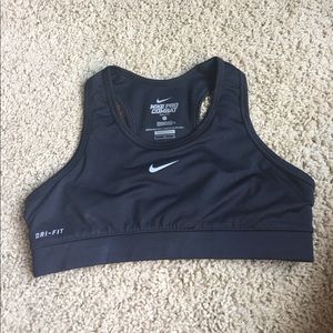 Girls Nike pro dri fit sports bra